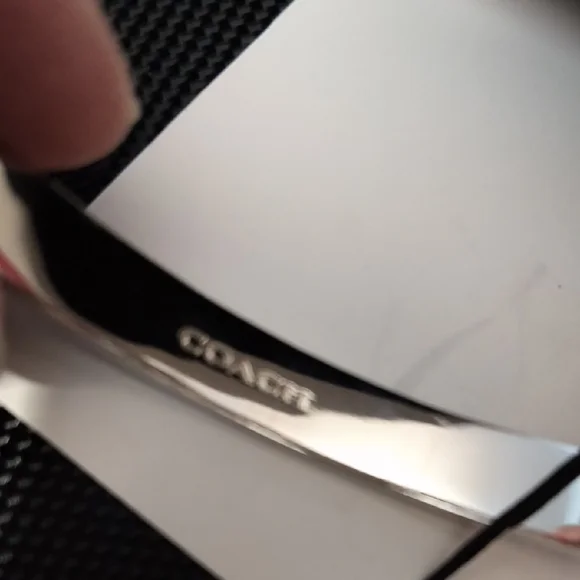 Coach Silver-Tone Bracelet with Sparkling Accents♥️Valentine's Day Is Coming!♥️ - Picture 3 of 11